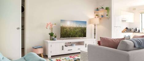 Televisión, Netflix, servicios de streaming, oficina