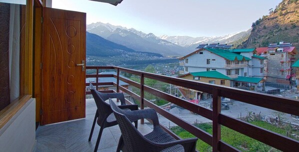 Quarto casal luxo | Vista da sacada