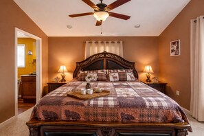 5 bedrooms, iron/ironing board, free WiFi