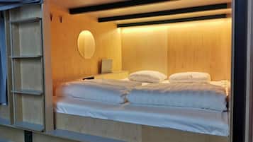 Individually decorated, individually furnished, blackout drapes