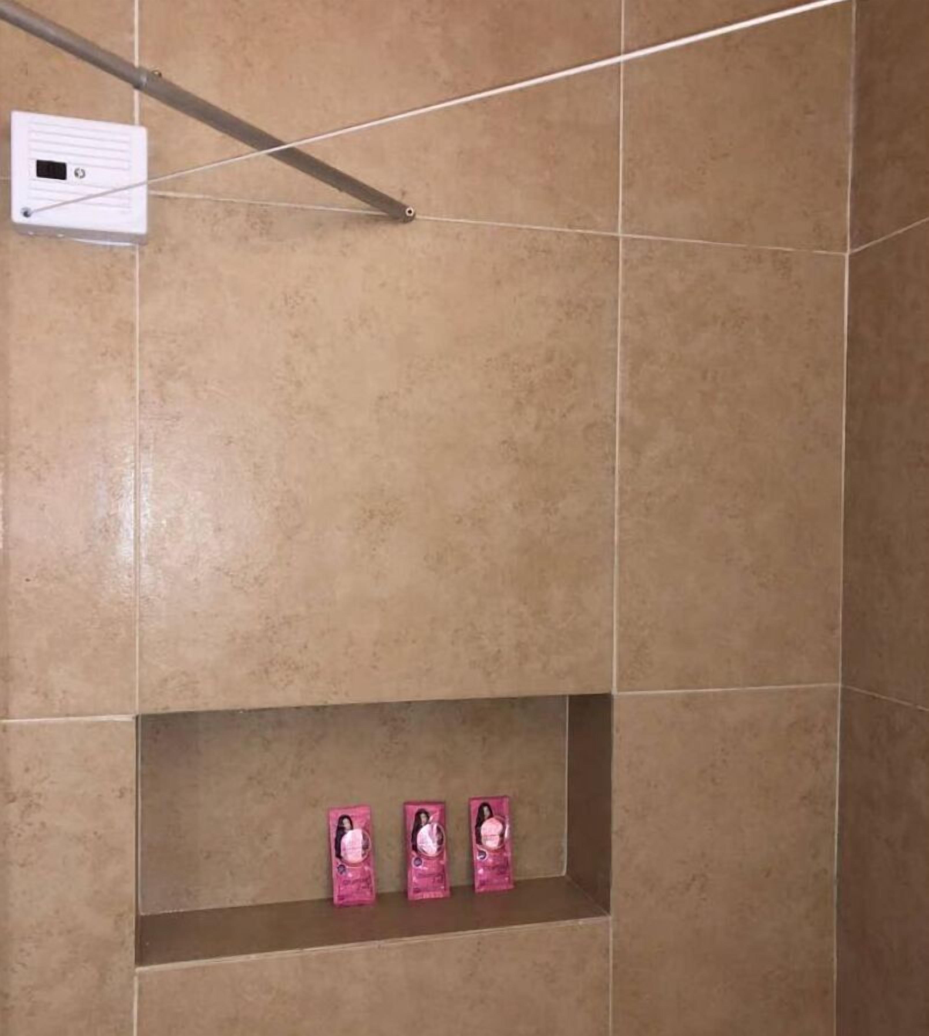 Towels, soap, toilet paper