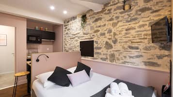Wi-Fi gratuit, draps fournis