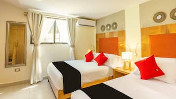 Standard Room, 2 Queen Beds | Bed sheets