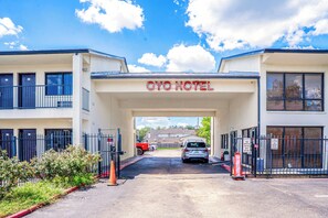 Entrée de l’hébergement