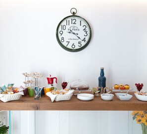 Petit déjeuner buffet compris tous les jours