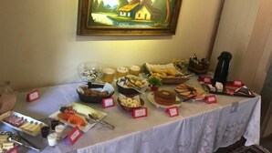 Frokostbuffé er inkludert hver dag