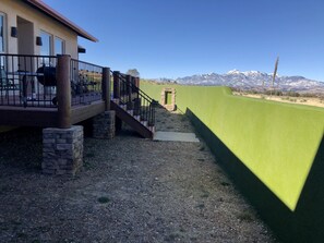 Terrace/patio - Enjoy Agave House, a 2 BR w/2 en suite baths in the shadow of Mt. Wrightson (Sonoita)