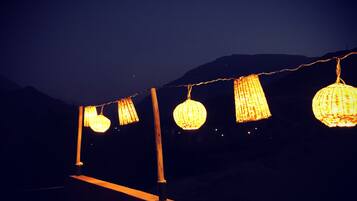 Vue depuis l’hébergement