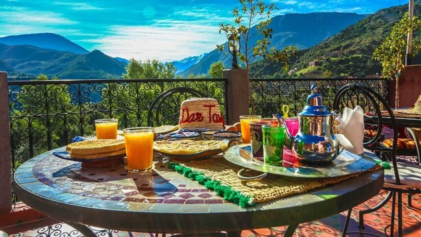 Breakfast, lunch and dinner served - Dar Tawja (Ighrem N'Ougdal)