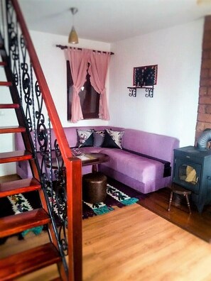Apartment | Living room | Flat-screen TV, fireplace, DVD player - Villle M&S (Raška)