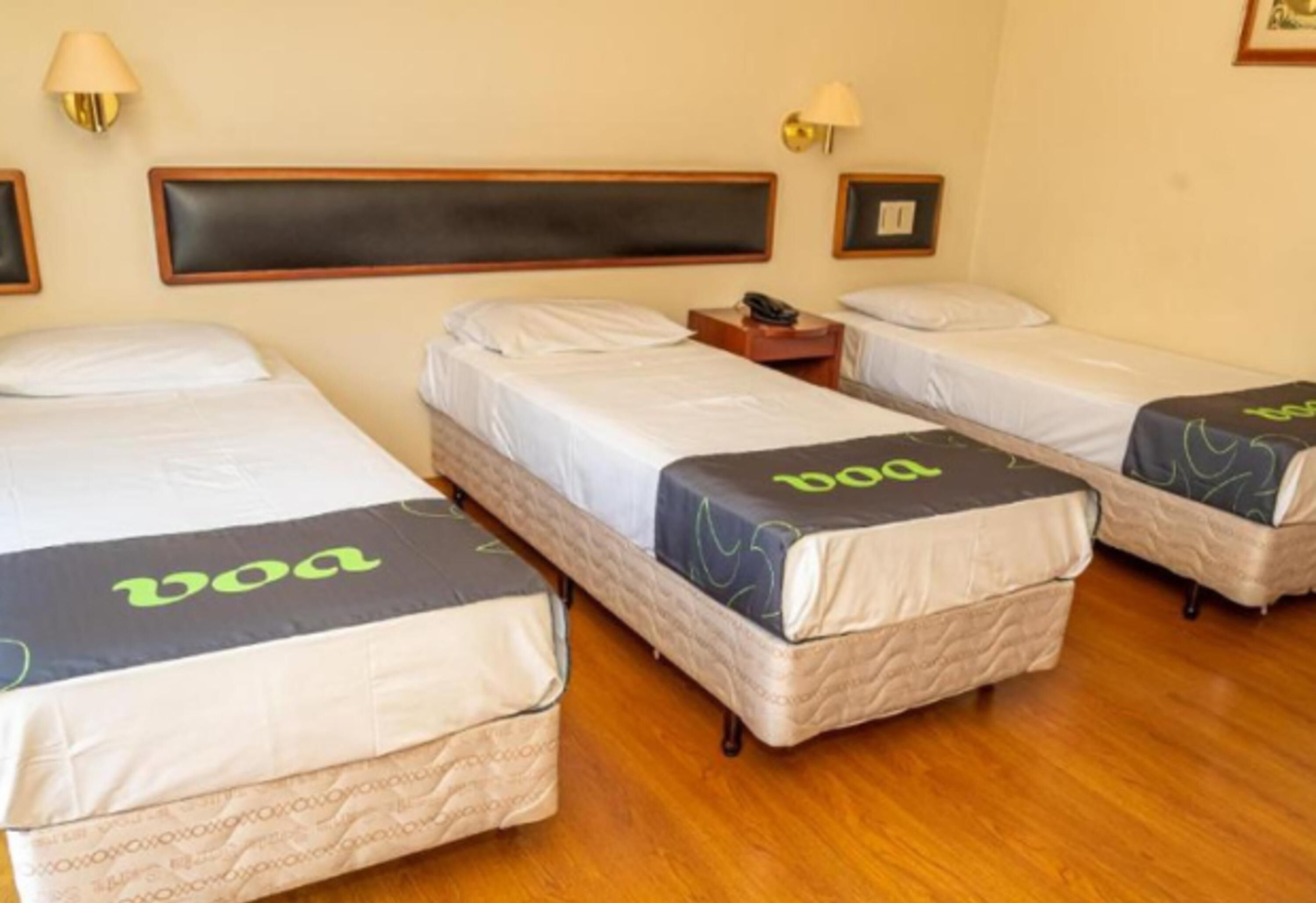 Minibar, desk, laptop workspace, blackout curtains