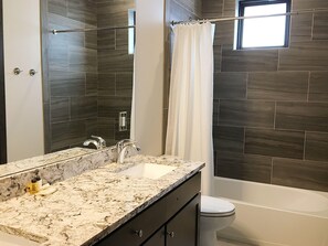 Townhome, 5 Bedrooms | Bathroom | Free toiletries, heated floors, towels, soap - Arrow at Winter Park Unit 284 by Stay Winter Park (Winter Park)