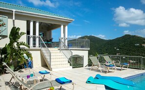 Pool - Southern Breeze: Expansive Ocean Views! Amazing Sunrises! (St. John)