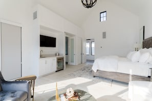 Rustic Luxe | 1 bedroom, premium bedding, down comforters, individually decorated