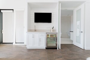 Premium bedding, down duvets, individually decorated