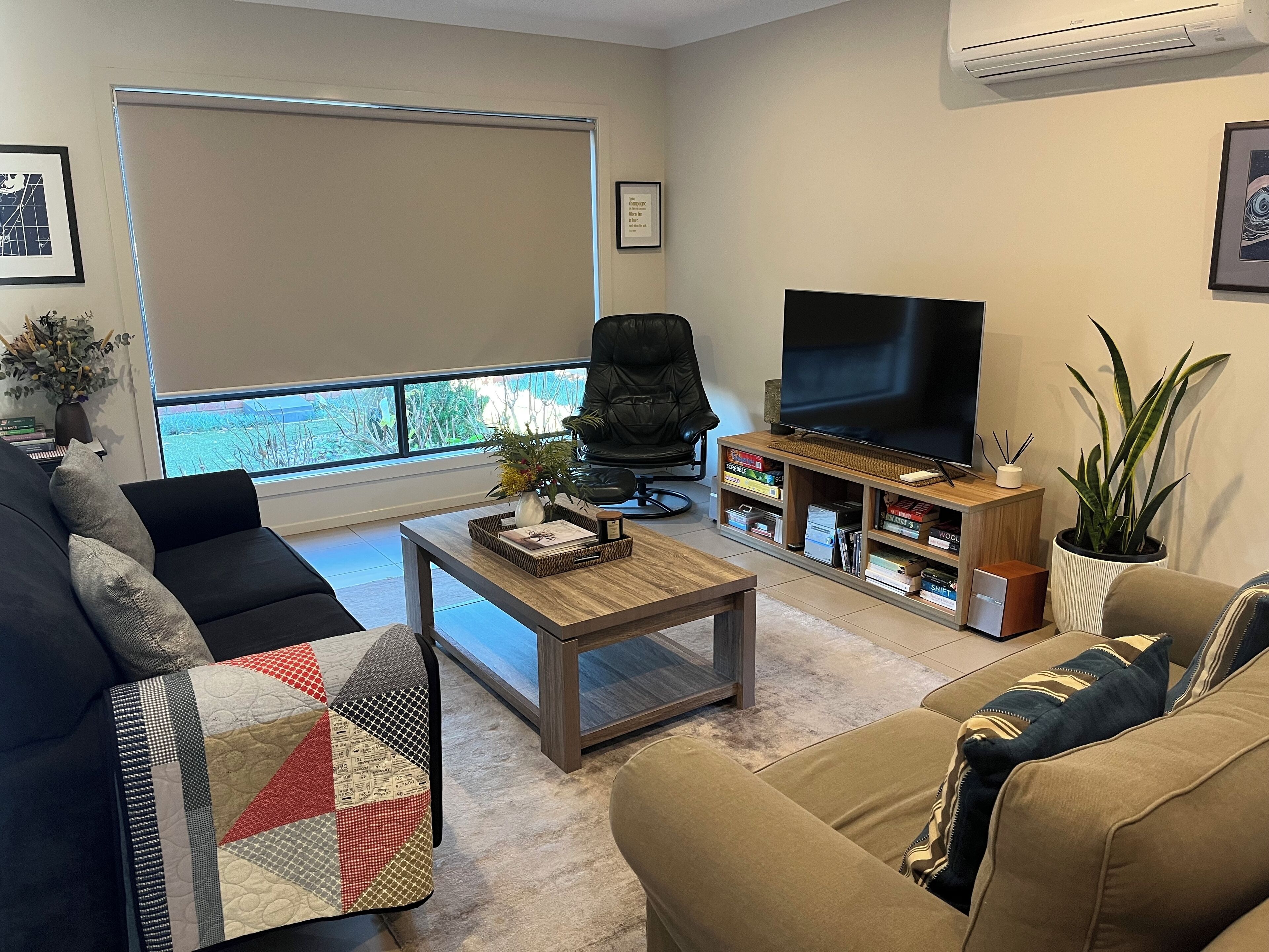 Lounge area at the back of the house 