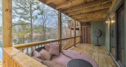 Lakefront & Trailside Escape w/ Private Dock +Deck