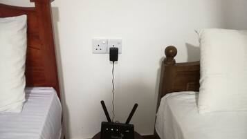 Free daily self-service breakfast