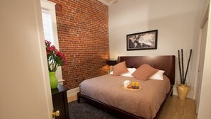 Room - One — King Bed, Historic Downtown Apartment in Nicely Appointed Building on Main Street (Walla Walla)
