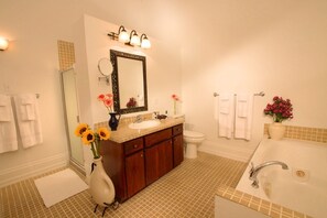 Hair dryer, towels