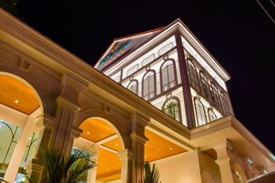 Front of property – evening/night