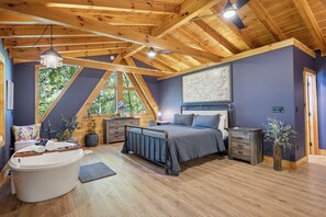 Kabin, 1 kamar tidur | 1 kamar tidur, setrika/meja setrika, Wi-Fi gratis, dan seprai linen