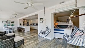 3 bedrooms, iron/ironing board, WiFi, bed sheets