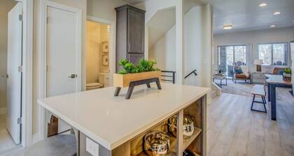 Modern Home, Rooftop deck w Firepit in DownTown CO