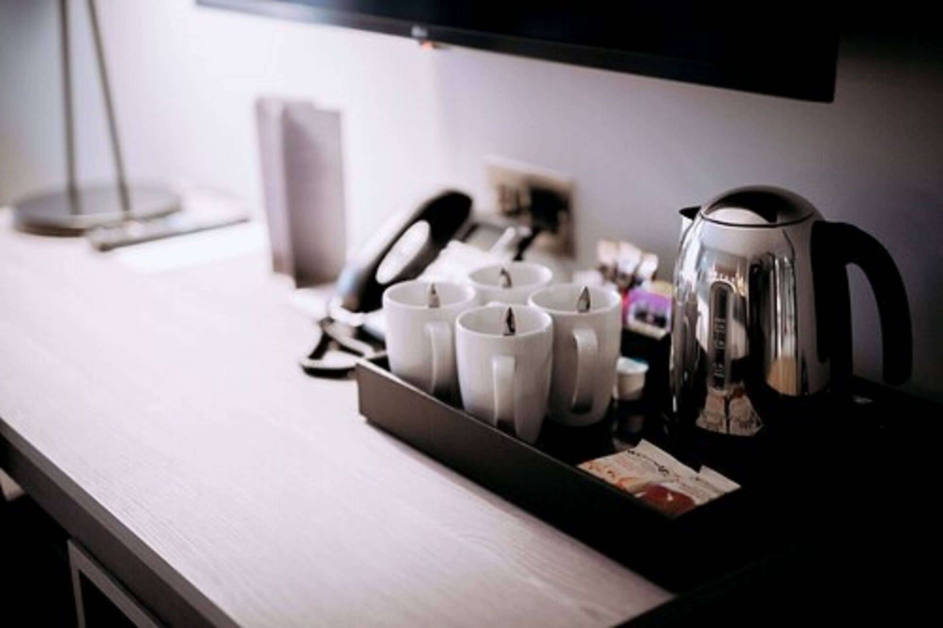 1 bedroom, hypo-allergenic bedding, desk, blackout curtains