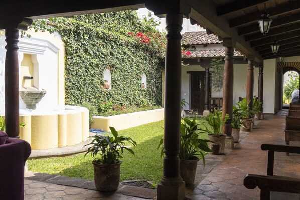 Entrada da propriedade