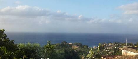 Blick von der Unterkunft