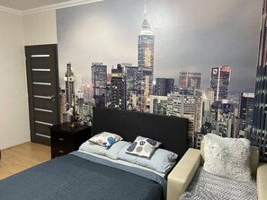 2 chambres, fer et planche à repasser, Wi-Fi gratuit