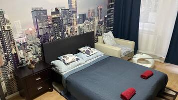 2 soveværelser, strygejern/strygebræt, gratis Wi-Fi