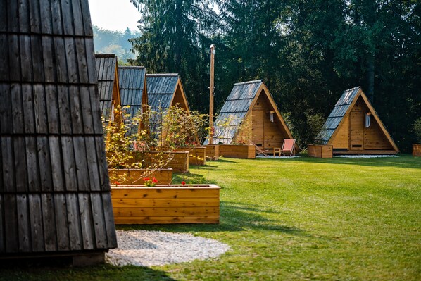 Chalet | Blick auf die Anlage