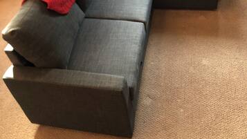 Televisie en een open haard