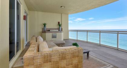 Fabulous direct ocean front with private balcony & steps to the beach