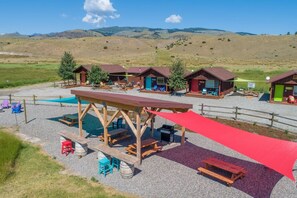 Opções para refeição ao ar livre