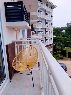 Balcony view - Amani Grand Residences free Wi-fi (Lapu-Lapu)