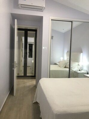 2 habitaciones, tabla de planchar con plancha y wifi gratis