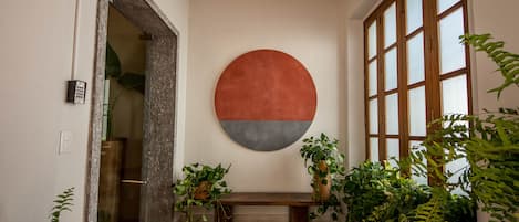 Entrada de la propiedad