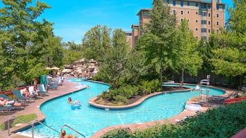 Indoor pool, outdoor pool