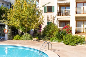 Pool - Voramar 2F - Nice apartment with communal pool in Port de Pollença (Port de Pollença)