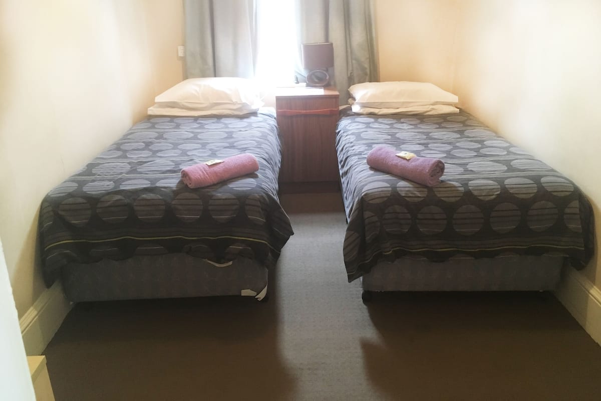 Twin Room, Shared Bathroom