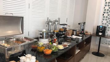 Daily buffet breakfast (THB 120 per person)