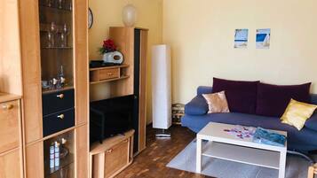 Fernseher, Kamin