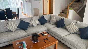 TV connectée, cheminée