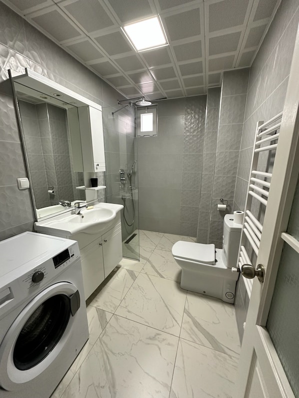 Bathroom - Bulut Apartment (Konyaalti)