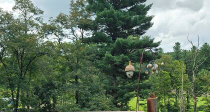 Private, 6-Acre Cottage with Old-Time Fishing Hole!