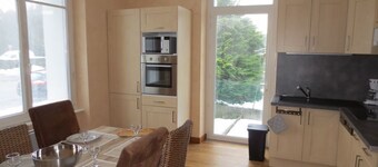Apartment with calm, comfortable and warm terrace GERARDMER Center
