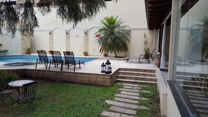 Seasonal outdoor pool